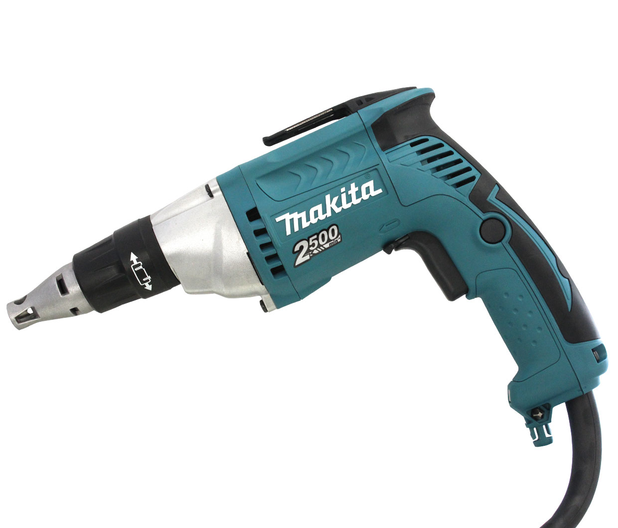 MAKITA SCREWDRIVER, TEK 1/4'' 0 - 2,500RPM, 570W, 1.5KG, LED JOB LIGHT